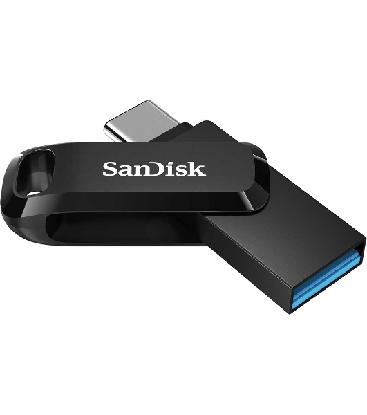 Флешка USB Sandisk 128Gb Ultra Dual Go SDDDC3-128G-G46 USB3.1 черный