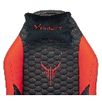 Кресло игровое Knight Neon черный/красный соты эко.кожа с подголов. крестовина металл, фото17