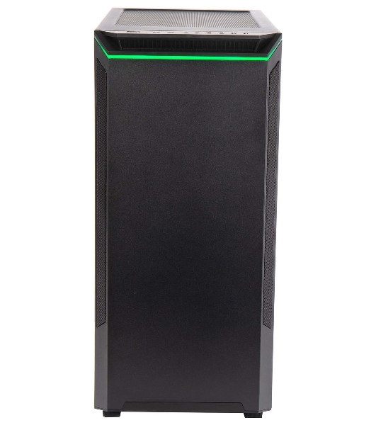Компьютерный корпус Hiper PB81 черный без БП ATX 3x120мм 2xUSB2.0 2xUSB3.0 audio bott PSU