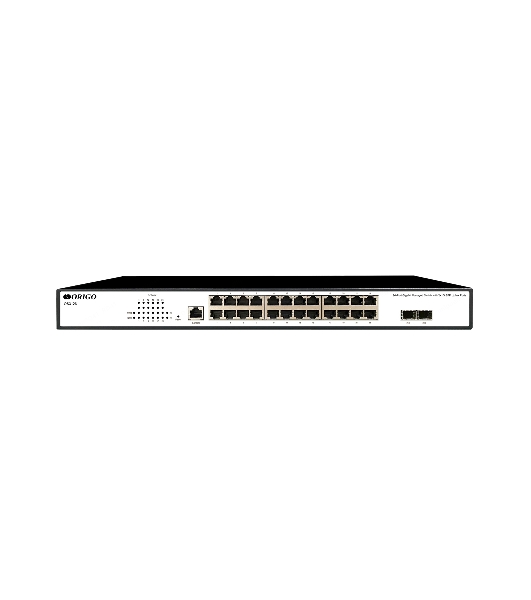 Коммутатор Origo OS3126 OS3126/A1A (L2) 24x1 Гбит/с 2SFP управляемый