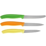 Набор ножей кухонных Victorinox Swiss Classic 6.7116.33C1 для овощей компл.:3предм. овощеч. ассорти европодвес, фото3