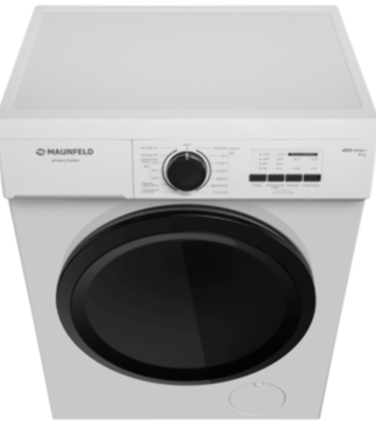 Стиральная машина Maunfeld MFWM127WH052 белый, загрузка фронтальная 7 кг, 1200 об/мин., класс: А+++
