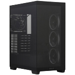 Компьютерный корпус Deepcool CG580 4F V2 без БП, боковое окно (панорама), 4x120мм ARGB PWM вентилятора, черный, ATX (R-CG580-BKADA4-G-2), фото12