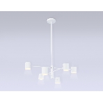 Подвесной светодиодный светильник Ambrella light FL51711/6 WH белый 3000K/4200K/6400K 29W D700*800 (Без ПДУ), фото4