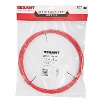 Протяжка кабельная Rexant (мини УЗК в бухте), стеклопруток, d=3,5мм, 15м красная, фото2