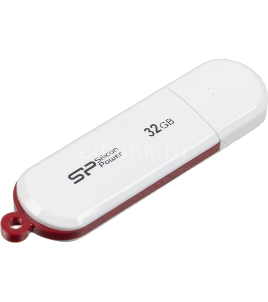 Флешка USB 32Gb LuxMini 320 SP032Gb,UF2320V1W USB 2.0 белый