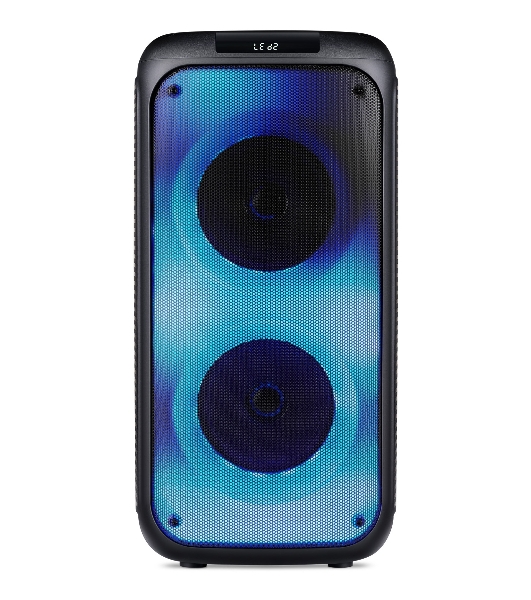 Минисистема Hyundai H-MC1231 черный 40Вт FM USB BT micro SD