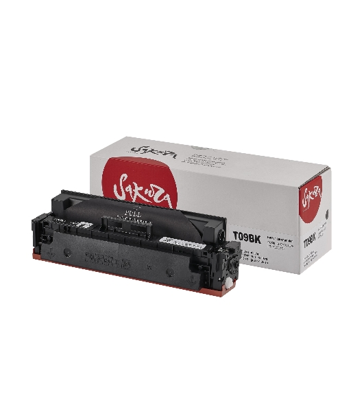 Картридж лазерный Sakura T09BK-ECO (3020C006) для Canon i-SENSYS C1127iF, C1127i, C1127P, черный, 7600 к. (чип без счетчика копий)