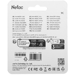 Флеш карта Netac P500 ECO 64Gb MicroSDXC U1/C10 up to 80Mb/s, retail pack with SD Adapter, фото6