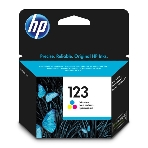 Картридж струйный HP 123 F6V16AE многоцветный, 100 стр., для HP DJ 2130, фото 1