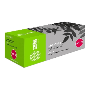 Картридж лазерный Cactus CS-TK3170 черный (15500 стр.) для Kyocera Ecosys P3050dn/P3055dn/P3060dn
