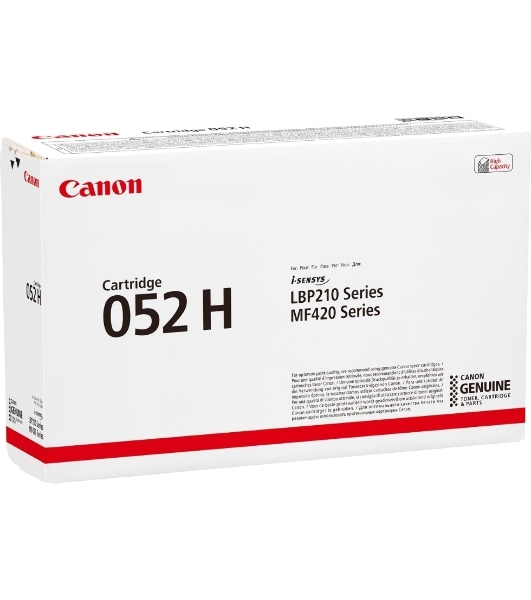 Картридж лазерный Canon 052 H 2200C002 черный (9200 стр.) для Canon MF421dw/MF426dw/MF428x/MF429x