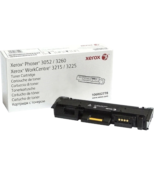 Картридж лазерный Xerox 106R02778 черный для Xerox Ph 3052/3260/WC 3215/3225 3000 стр.(Channels)