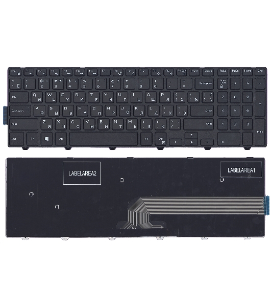 Клавиатура для ноутбука Dell Inspiron 15-5000 5547 5521 5542 черная с рамкой