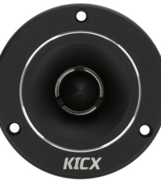 Колонки автомобильные Kicx DTC 36 ver.2 (без решетки) 80Вт 103дБ 4Ом 7.2 см (3 дюйм) (ком.: 2кол.) твитер однополосные