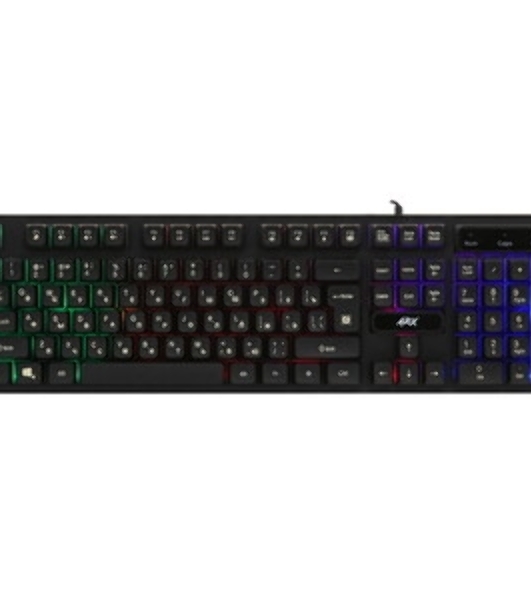 Клавиатура проводная Defender Arx GK-196L RU, USB, черный