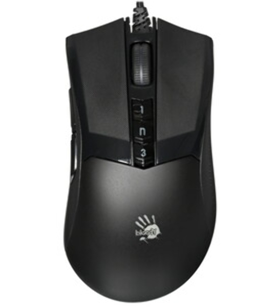 Мышь проводная A4Tech Bloody W90 Max черный, 10000 dpi, USB, кнопки - 10