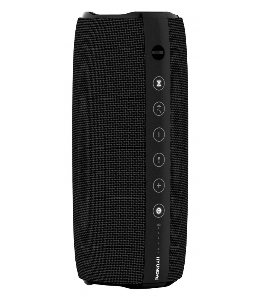 Колонка портативная Hyundai H-PAC340 черный 20W 1.0 BT/3.5Jack/USB 10м 5000mAh