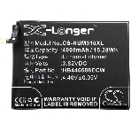 Аккумулятор CameronSino CS-HUM910XL HB446688ECW для Huawei Ascend Mate 9 Pro3.82V, 4000mAh, 15.28Wh, фото2