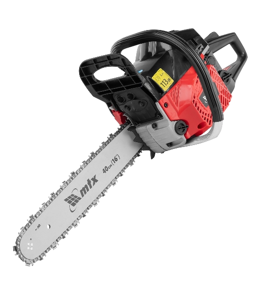 Пила цепная бензиновая MTX MS-4516, шина 40 см, 45 см 3, 2,5 л.с., шаг 0,325, паз 1,5 мм, 64 зв