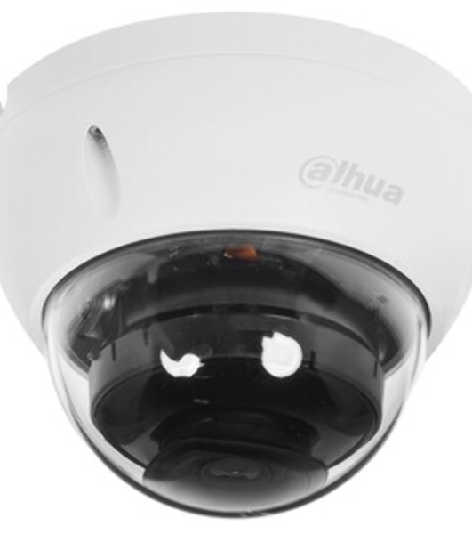Уличная купольная IP-видеокамера Dahua 2Мп; 1/2.8” CMOS; моторизованный объектив 2.8~12 мм; механический ИК-фильтр; чувствительность 0.008лк@F1.7; сжатие: H.265+, H.265, H.264+, H.264, MJPEG; 2 потока