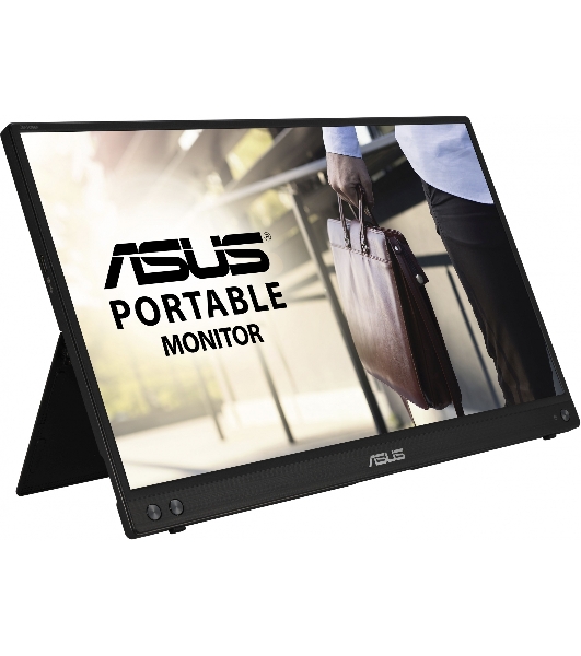 Монитор 15.6' ASUS ZenScreen MB16ACV IPS 1920x1080, 60 Гц, 5 мс, 16:9, 250 кд/м2, 1xUSB-C, темно-серый/черный