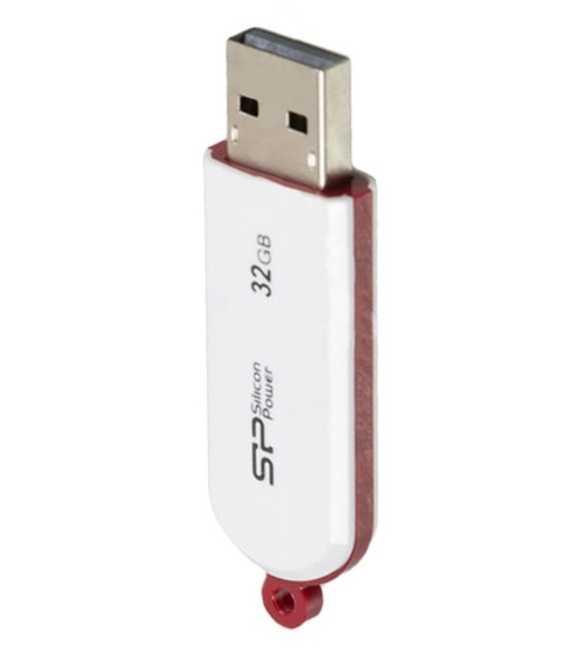 Флешка USB 32Gb LuxMini 320 SP032Gb,UF2320V1W USB 2.0 белый