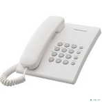 Телефон проводной Panasonic KX-TS2350RUW белый повтор номера, регул-ка громкости, кр.на стену, фото6