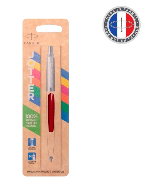 Ручка шариковая Parker Jotter Originals K60 (CW2096857) Red CT, M, синие чернила, блистер