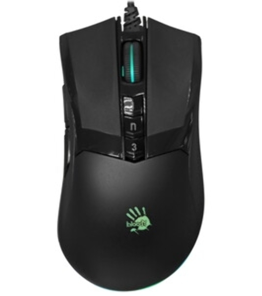 Мышь проводная A4Tech Bloody W90 Max черный, 10000 dpi, USB, кнопки - 10