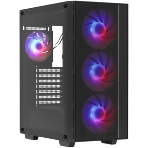 Компьютерный корпус Deepcool MATREXX 55 V4 без БП, боковое окно (закаленное стекло), 3xARGb LED 140мм вентилятора спереди, 1xARGb LED 120мм вентилятор сзади, черный, ATX, фото15