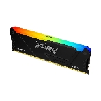 Оперативная память Kingston Fury Beast, DDR4, 8GB (1x8GB), 3200MHz, CL16, DIMM, с радиатором, RGB, черный, фото6