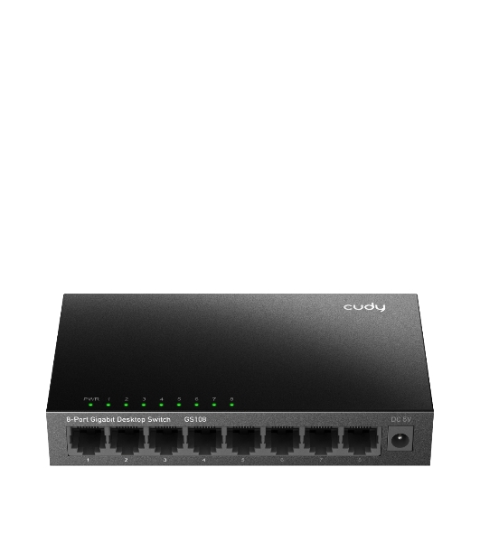 Коммутатор Cudy GS108, 8×1 Гбит/с