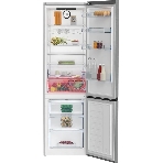 Холодильник Beko B3RCNK402HX нержавеющая сталь двухкамерный 257/100л морозилка снизу, фото5