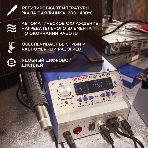 Паяльная станция (паяльник + фен + демонт. паяльник) Rexant R048K, цифровая, 200-480°C, LED дисплей, фото4