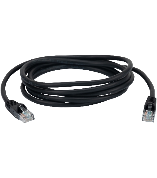 Патч-корд Buro UTP 4 пары cat.5e CCA molded 2м черный RJ-45 (m)-RJ-45 (m)