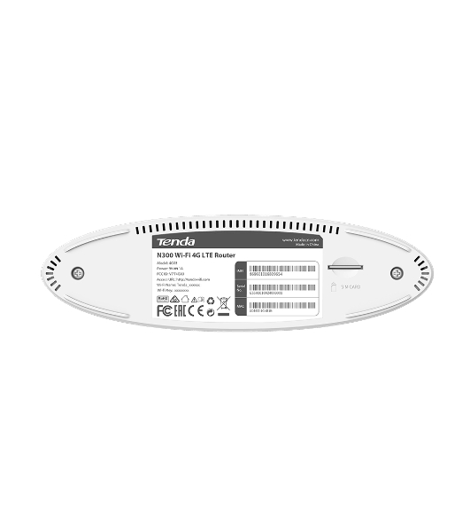 Роутер Tenda 4G03 4G LTE wiFi, 300 Мбит/с, поддержка TR069, слот для SIM-карт
