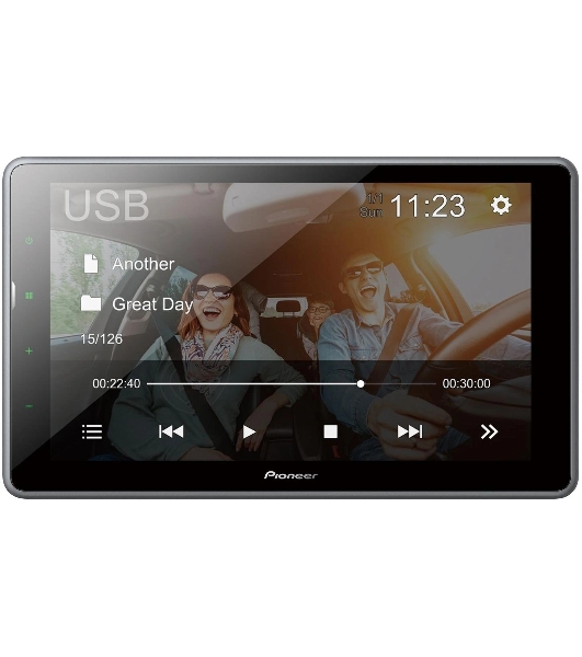 Автомагнитола Pioneer DMH-AF555BT, 2 DIN, 9', Bluetooth, USB Type-A, AUX