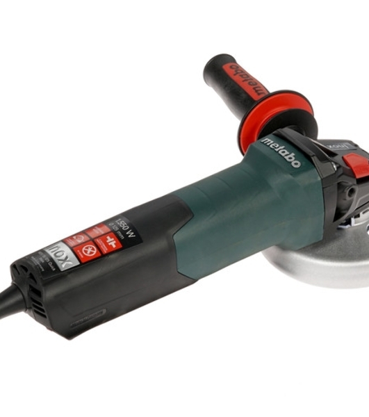 Шлифмашина угловая Metabo WEV 15-125 Quick 600468000 1550вт, 125 мм, 3.5Нм, 11000 об/мин, вес 2.5 кг