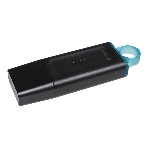 Флешка USB Kingston DataTraveler Exodia (DTX/64GB), 64Gb, USB 3.2 Gen 1, R/W 200/60, черный/бирюзовый, фото9