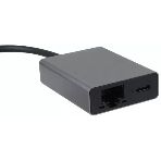 Адаптер TypeC--->RJ45+PD 100Вт, Allum Shell, VCOM, фото 1
