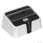Док-станция для HDD AgeStar 3CBT2 SATA II пластик серебристый 1, фото5