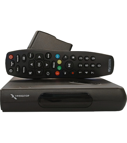 Комплект спутникового телевидения Триколор GS Hub 2 Box черный