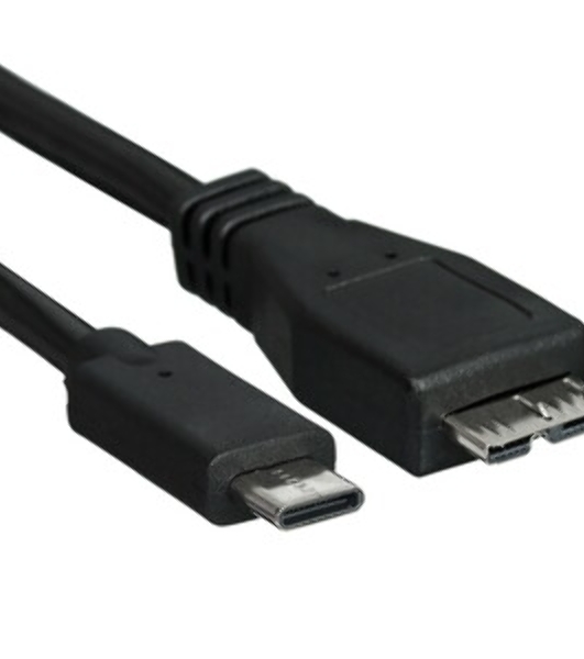 Кабель GoPower Type-C (m)-microUSB-B (m) 0.5м ПВХ черный Premium Zip-Lock c подвесом (1/200)