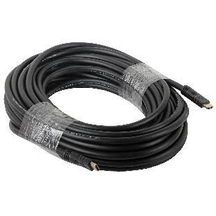 Кабель Cablexpert HDMI CC-HDMI4-20M, 19M/19M, v2.0, медь, позол.разъемы, экран, 20м, черный, пакет