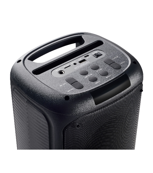 Минисистема Hyundai H-MC1231 черный 40Вт FM USB BT micro SD
