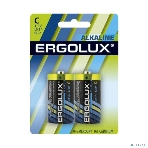 Элемент питания алкалиновый Ergolux LR14 BL-2 LR14 BL-2 1.5В Alkaline (2шт в упаковке), фото2