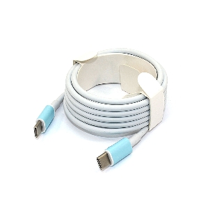 Кабель для зарядки Type-C - Type-C 2m. 25/45/60/90Вт белый