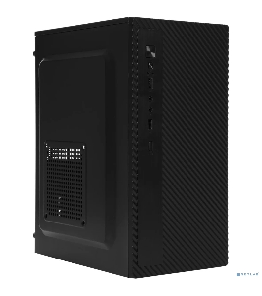Компьютерный корпус Accord Entry ACC-2053B черный без БП mATX 1x80мм 1x120мм 2xUSB2.0 audio