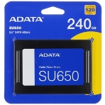 Накопитель SSD ADATA SU650, 240Gb, SATA III, 2.5', R/W 520/450, фото13